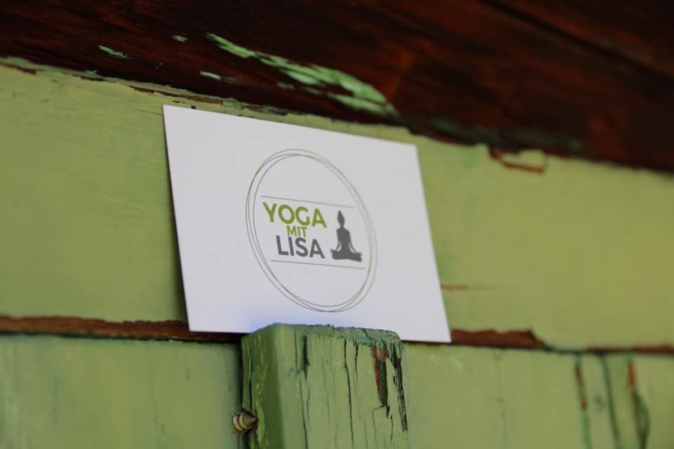 Visitenkarte Yoga mit Lisa